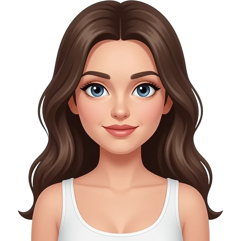 Seksi kız emoji