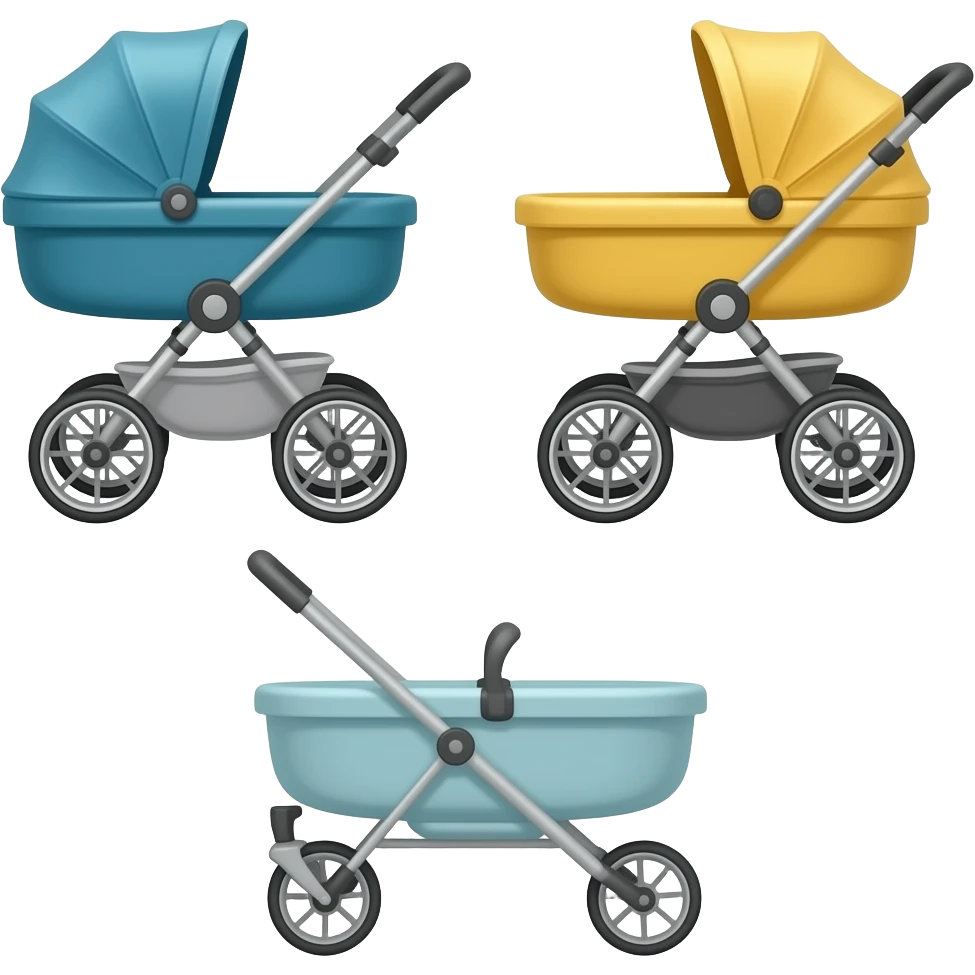 3 prams emoji