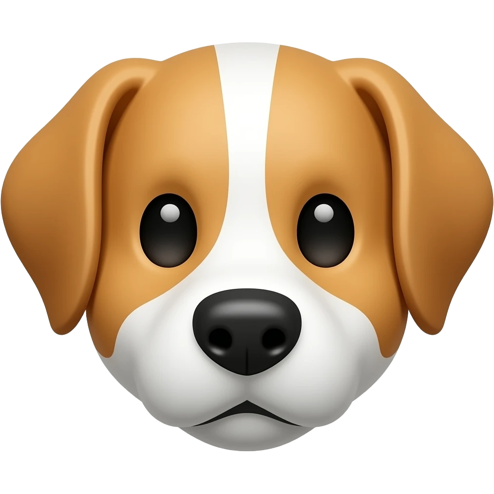 face of dog emoji