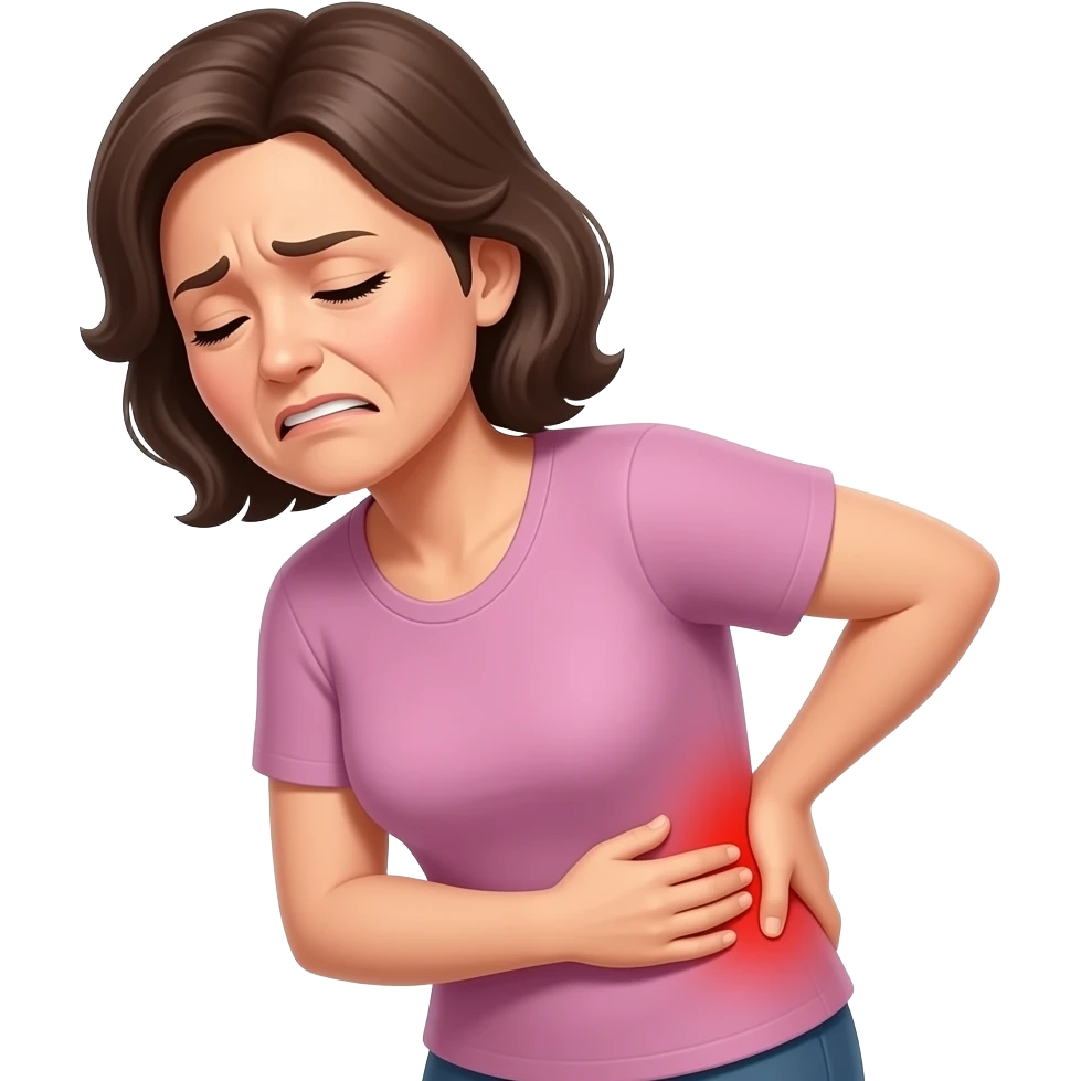 dolor de espala emoji