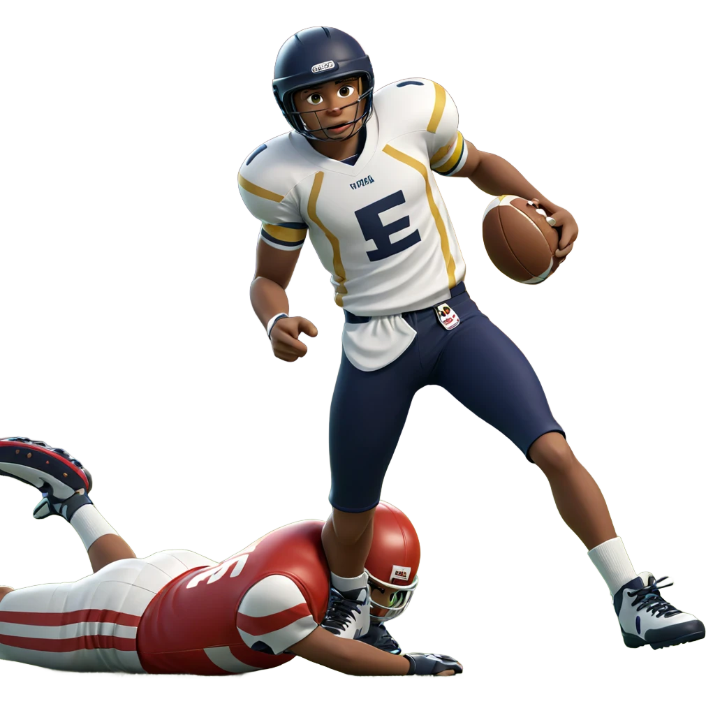 boys playing sports with helmets emoji