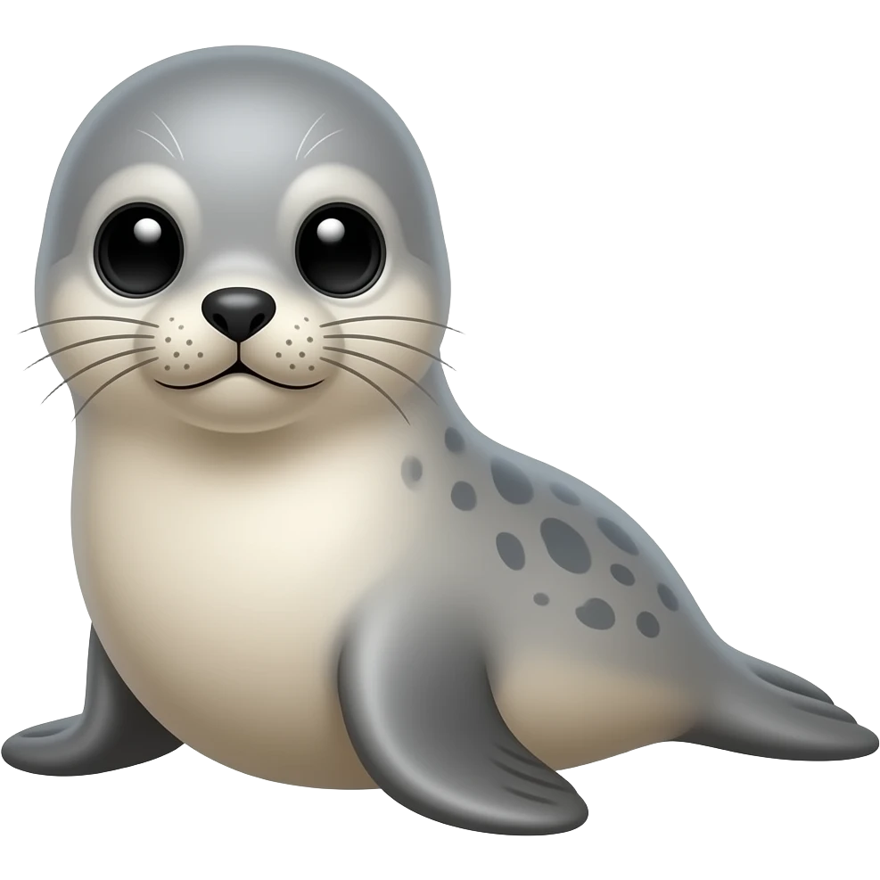 Seal cute emoji