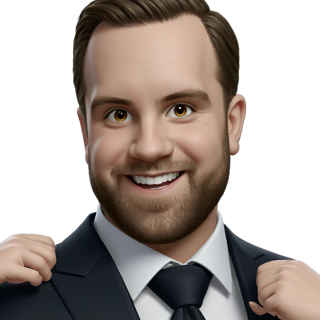 smiling boy in formal attire emoji