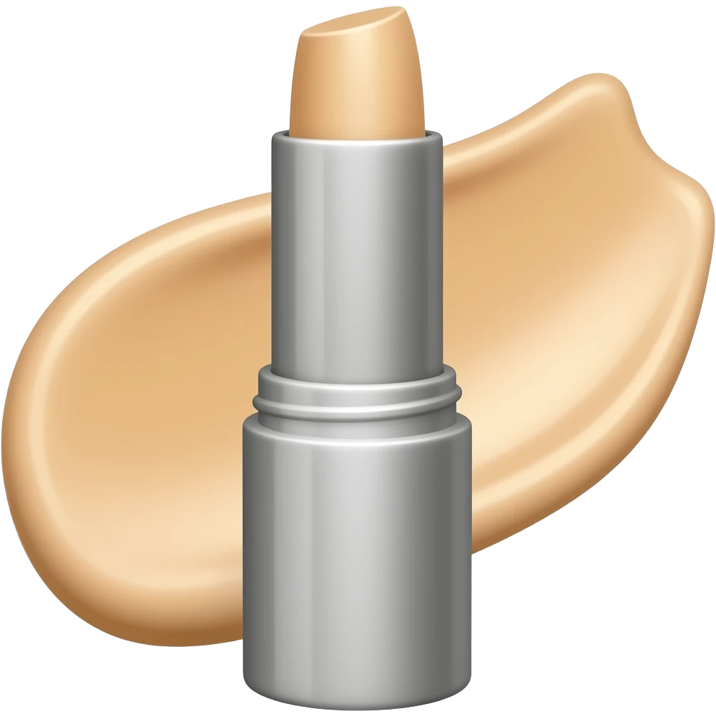 Cream contour stick emoji