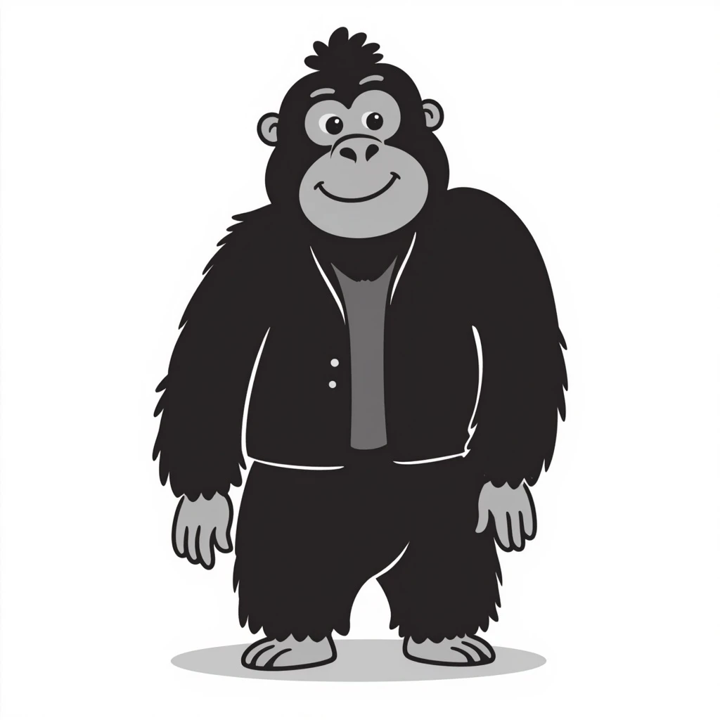 Gorilla emoji