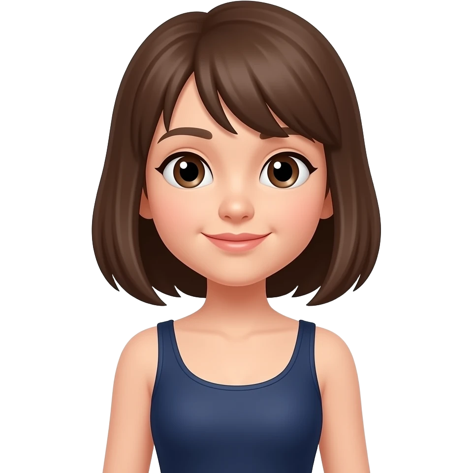 Mädel in Bodysuit emoji