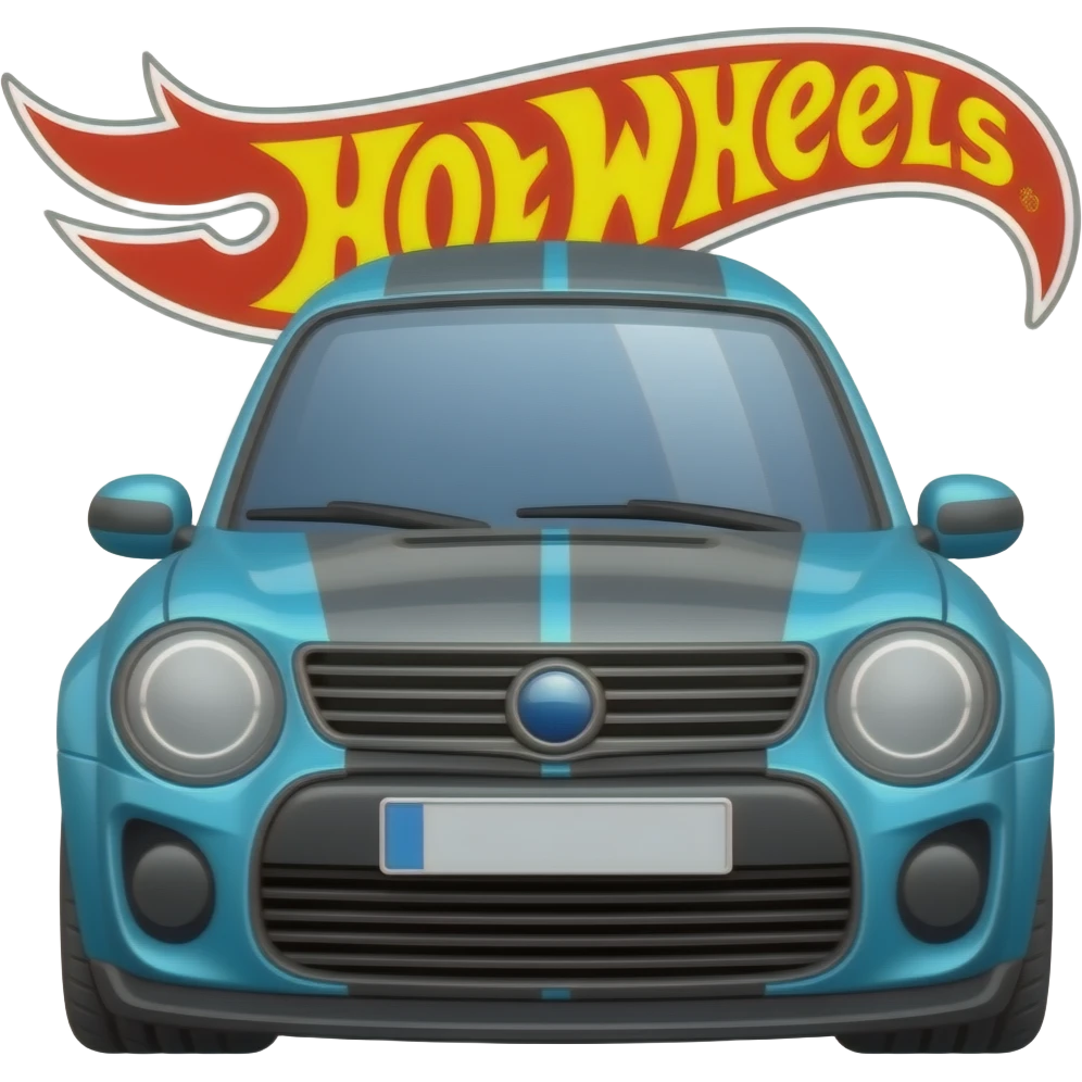 Hot wheels car (without the hotwheel logo/ emoji