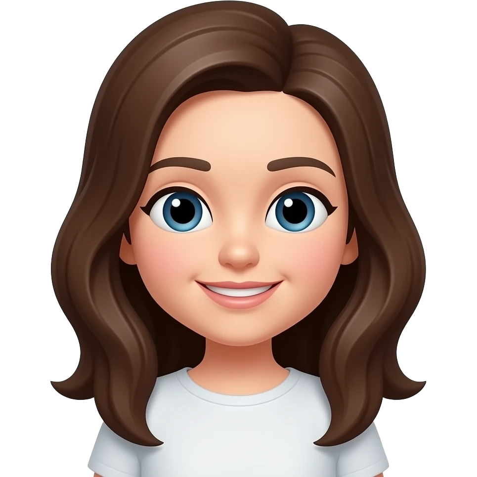 Bitmoji of a girl from snapchat emoji