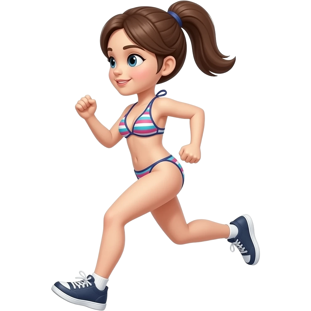 Bikini Running emoji