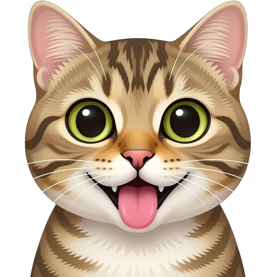 😺 bu emoji ama dil çıkartsın emoji