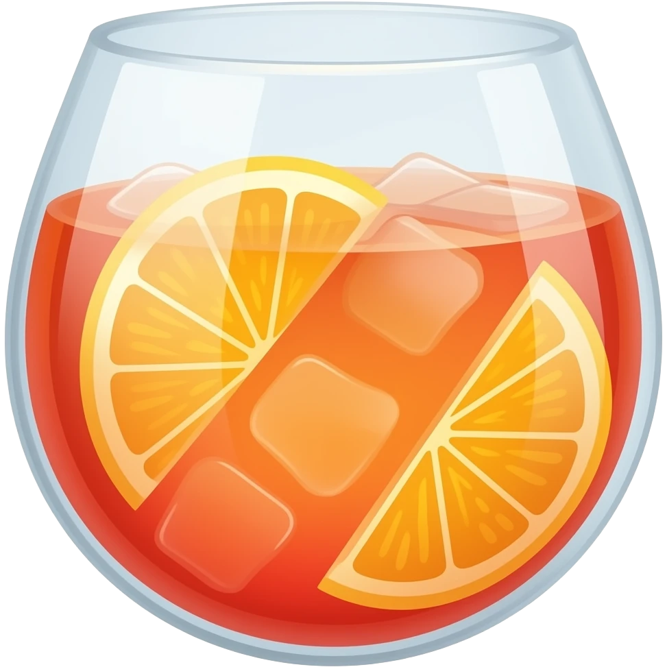 Aperol Spritz cheers emoji