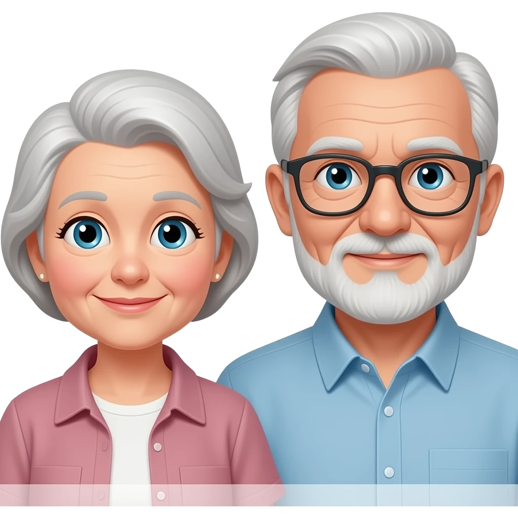 can you make a nana and grandfather emoji