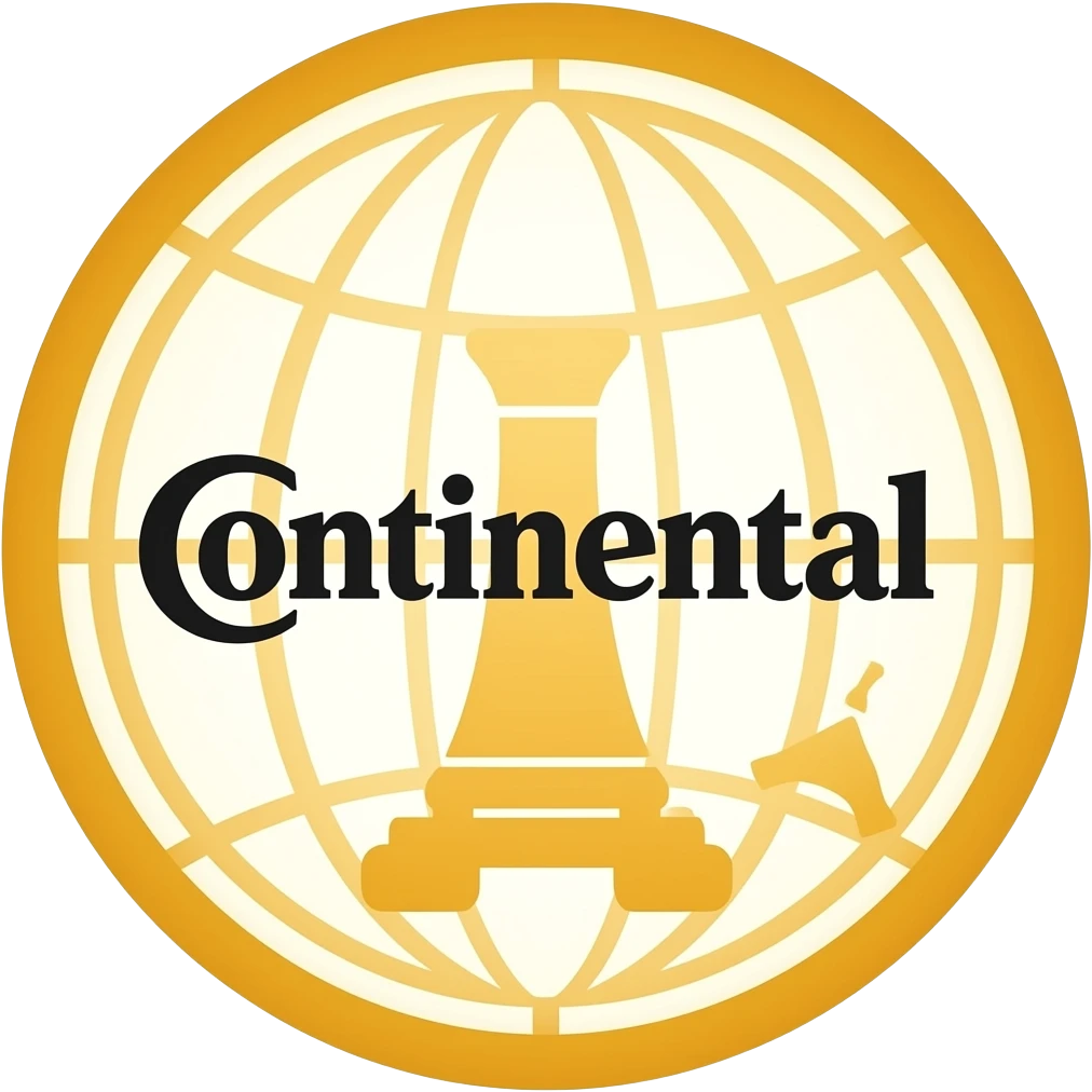Yellow Continental logo emoji
