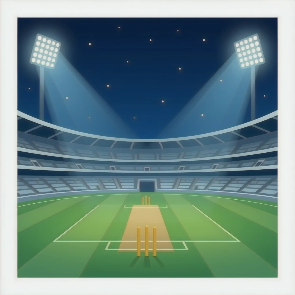 cricket stadium flood light emoji