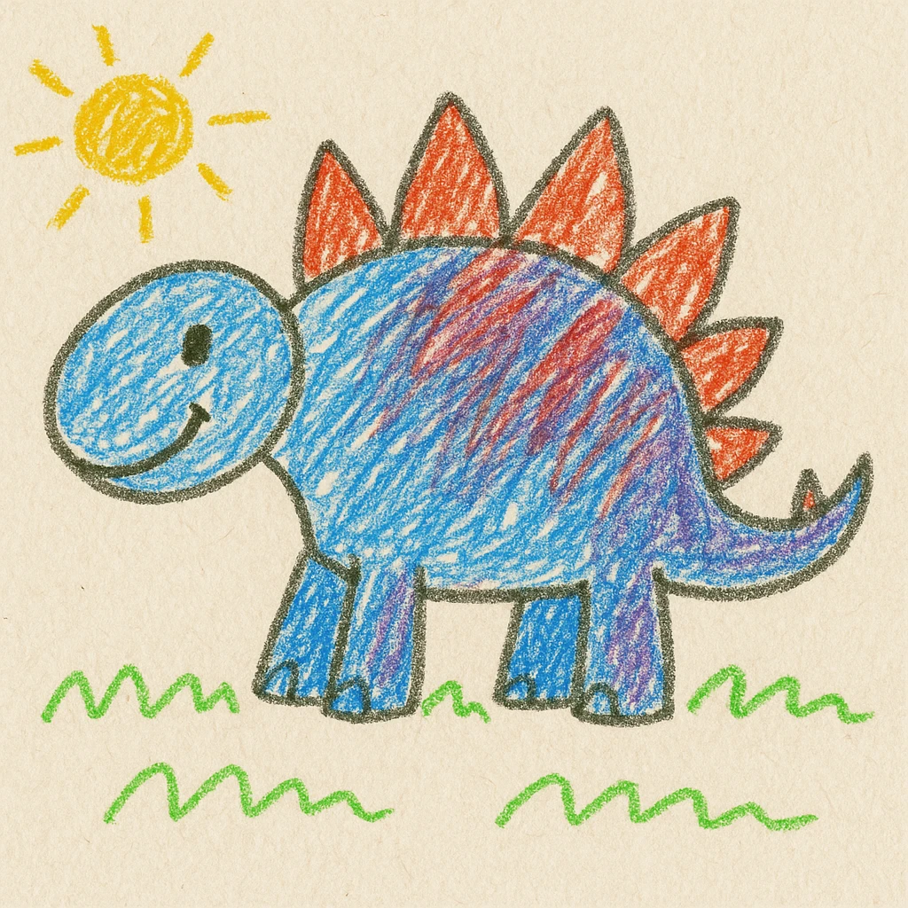 Stegosaurus emoji