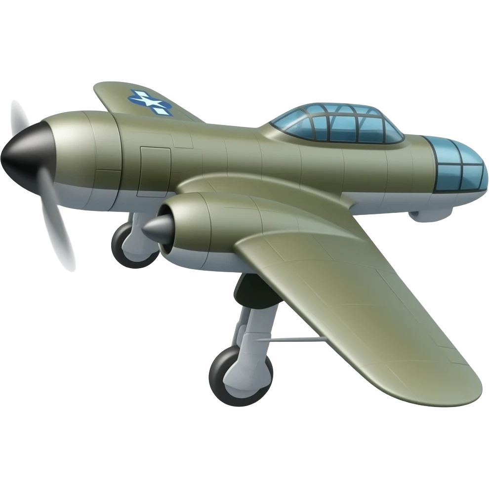 gosee fused with bomber plane emoji