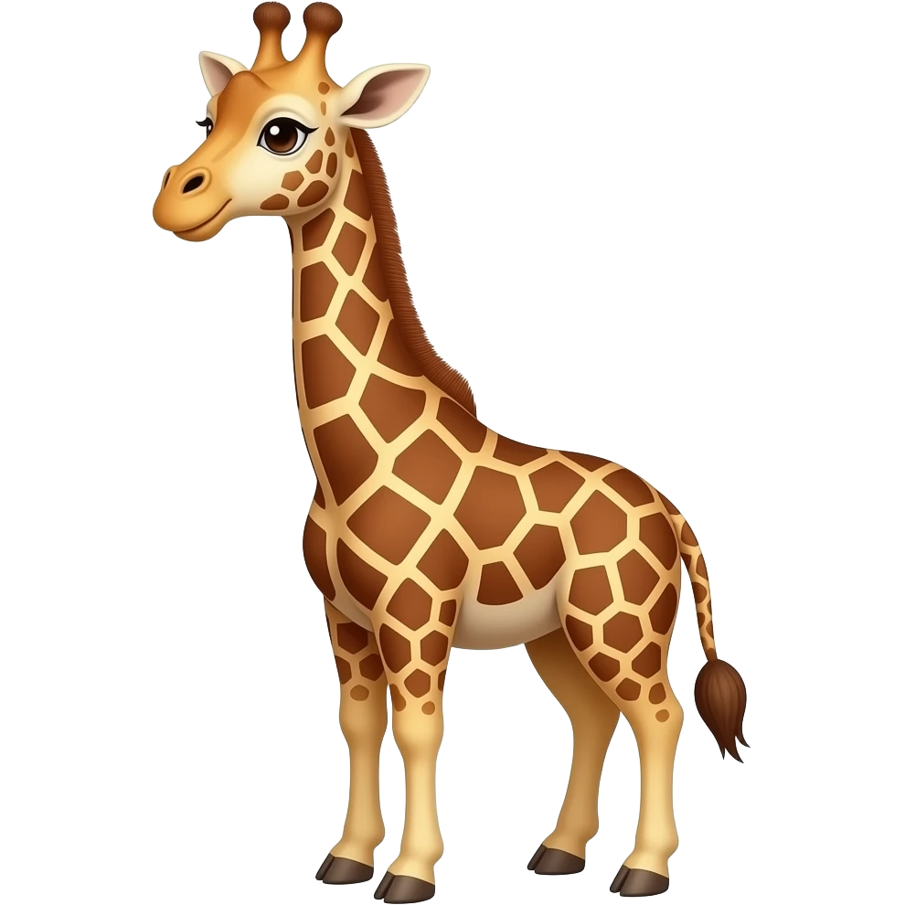 Giraffe funny emoji