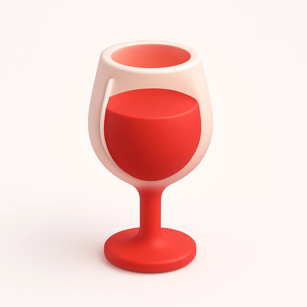 wine glass emoji