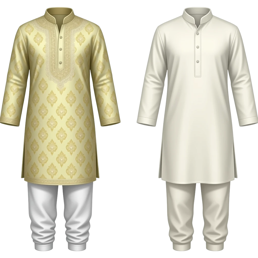 Kameez shalwar emoji