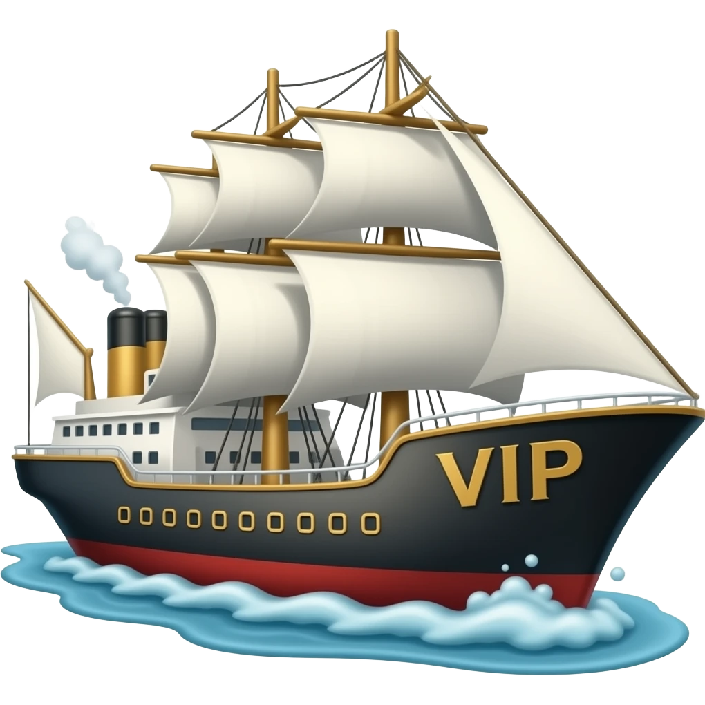 vip ship emoji