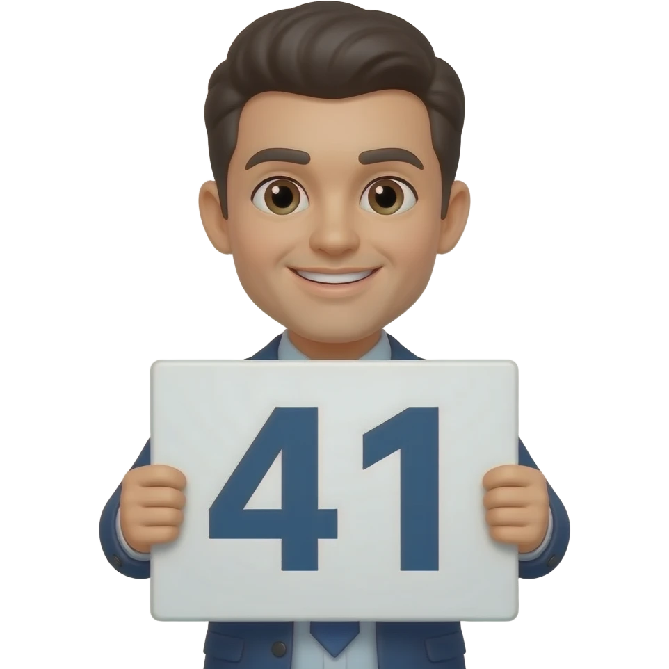 Person doing 41 emoji