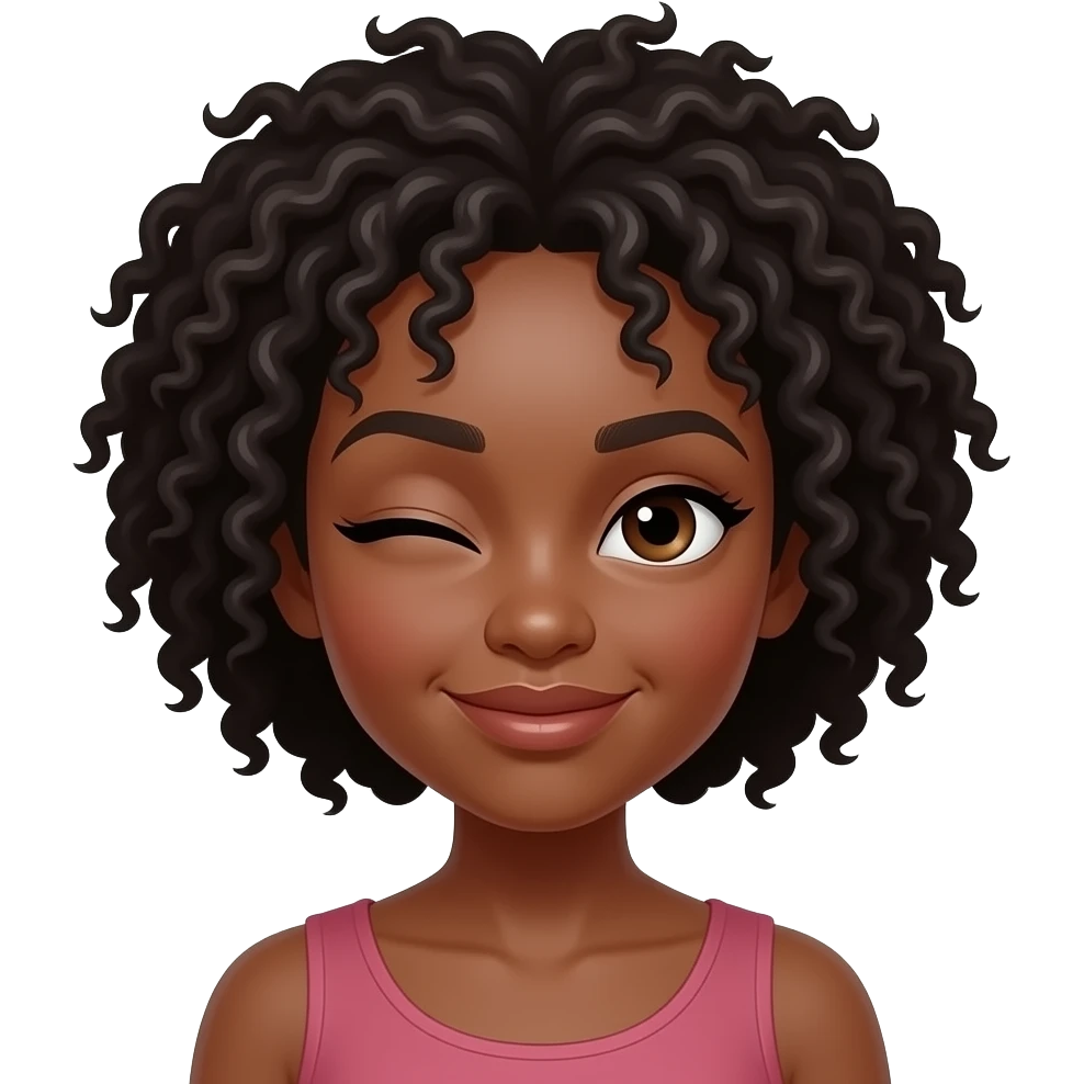 Black women eye roll emoji