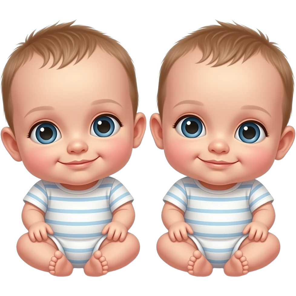 bebes gemelos emoji