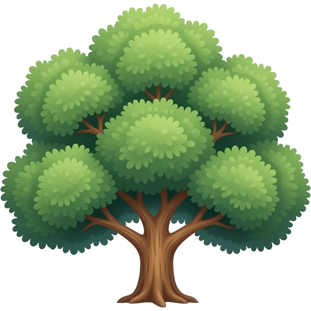 australian gum eucalyptus tree emoji