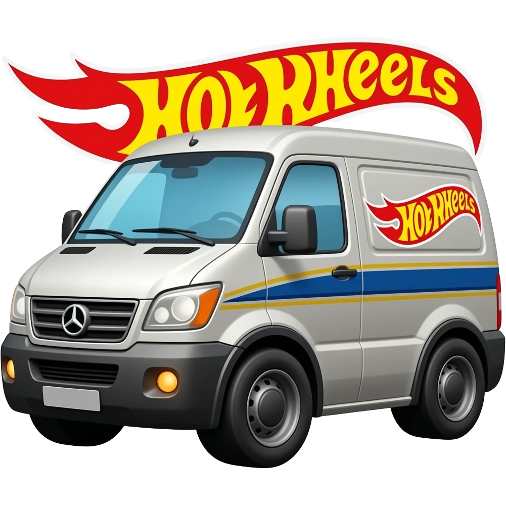 Hot wheels van emoji