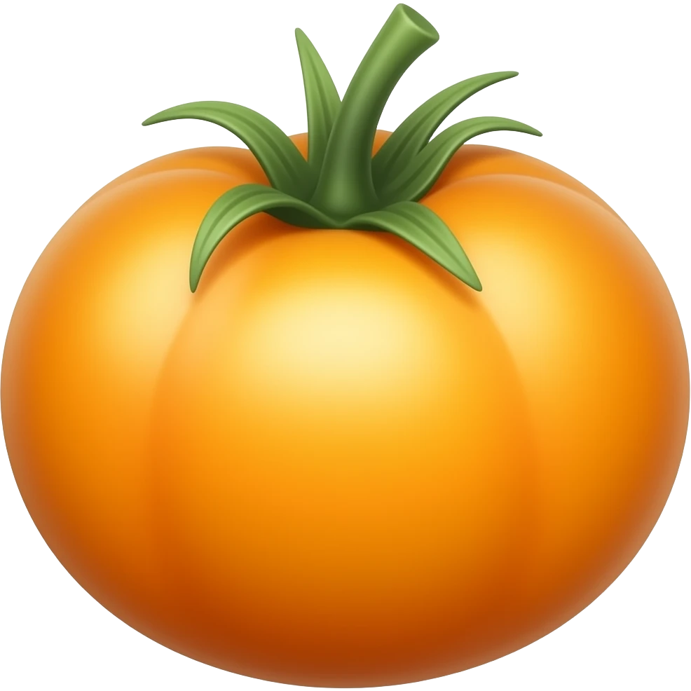 Golden tomato emoji