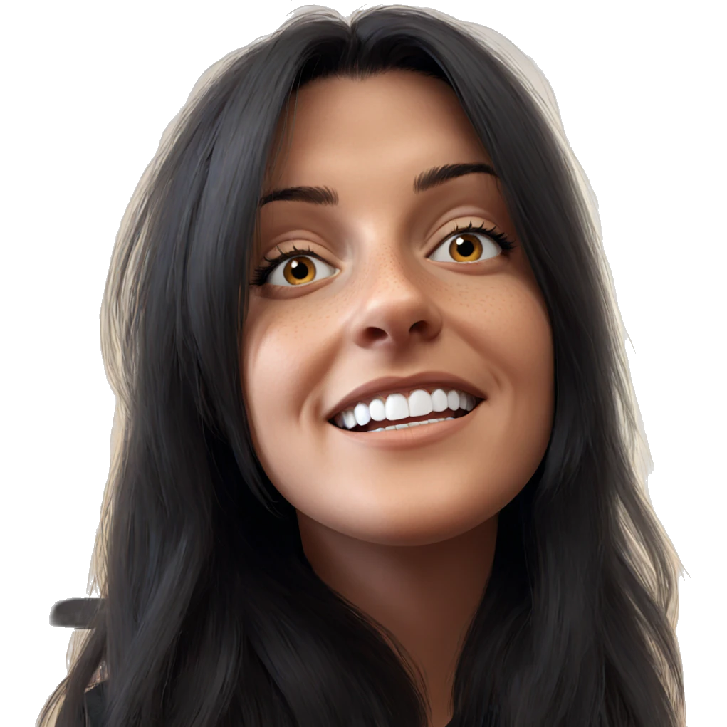 realistic portrait of a girl emoji