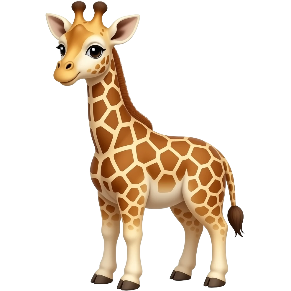 Baby giraffe emoji