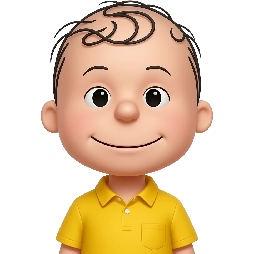 yellow shirt kid from charlie brown emoji