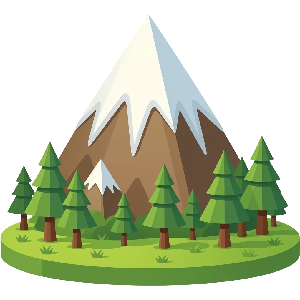 mountain emoji