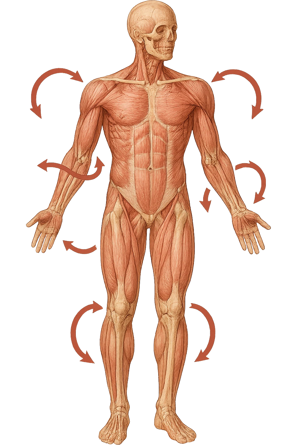 MOBILITà ARTICOLARE DI UN CORPO UMANO ANATOMICO emoji