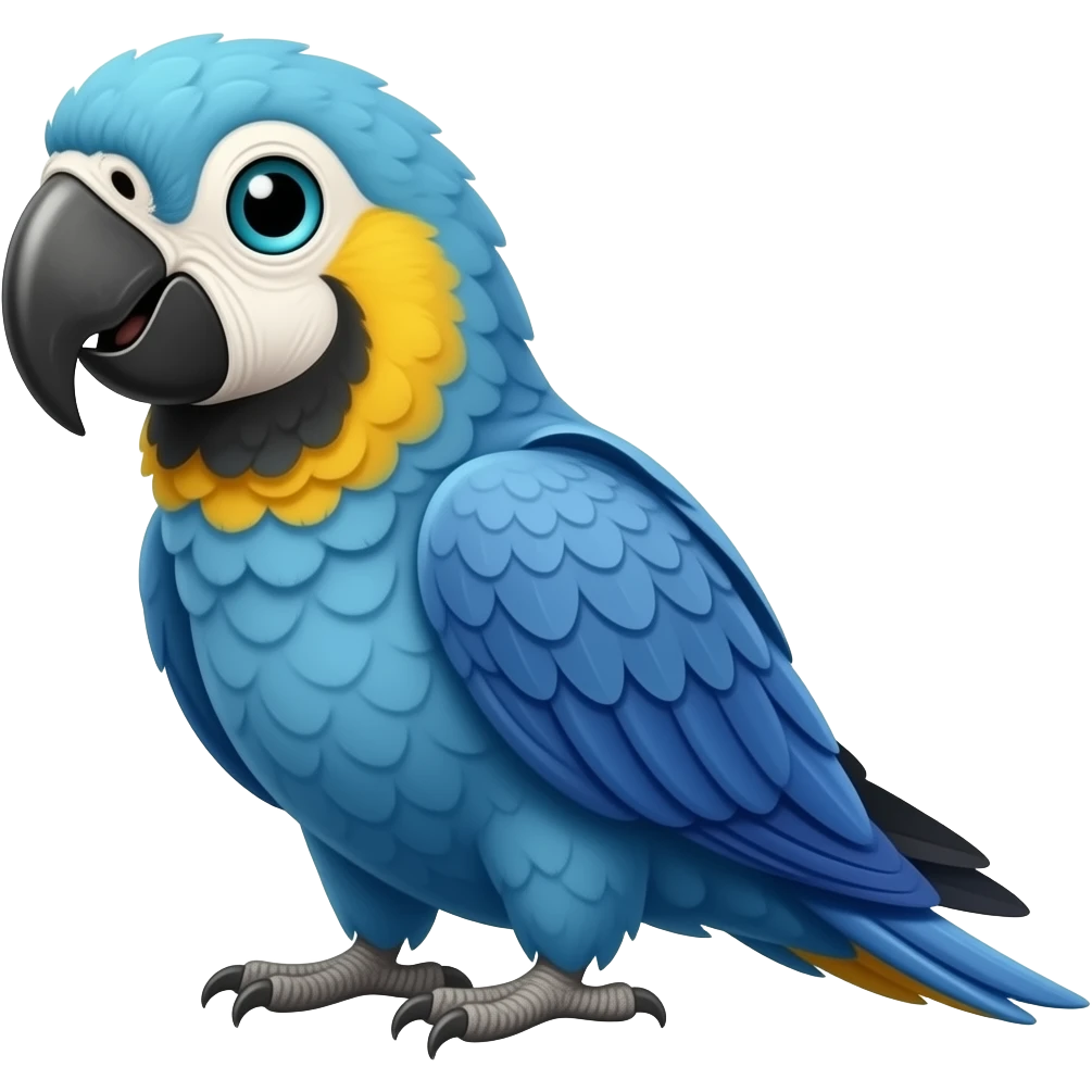 Arara azul emoji