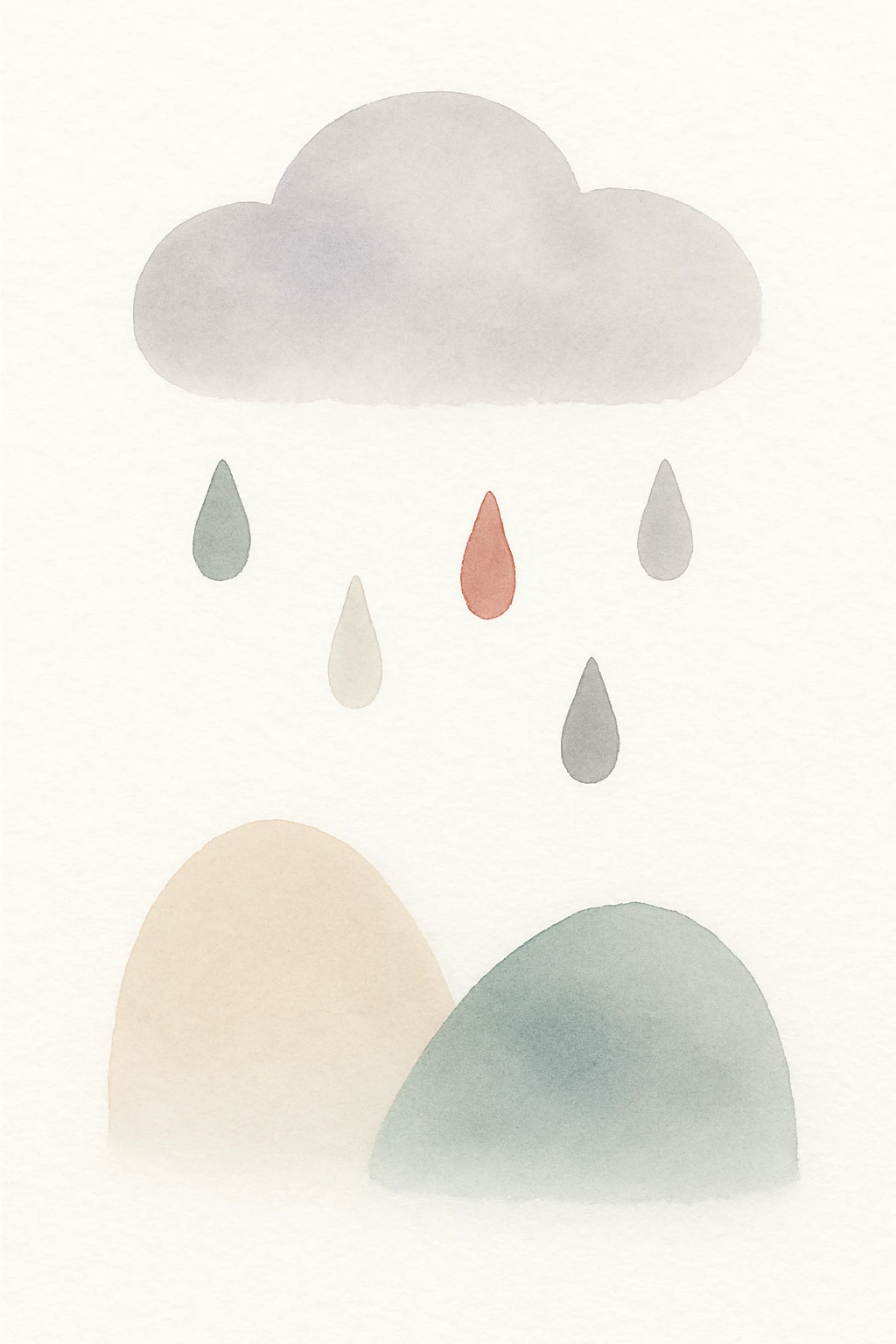 rain emoji