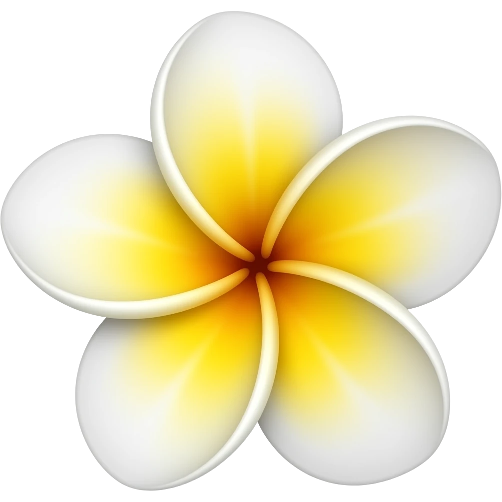 Franjipani without leaves emoji