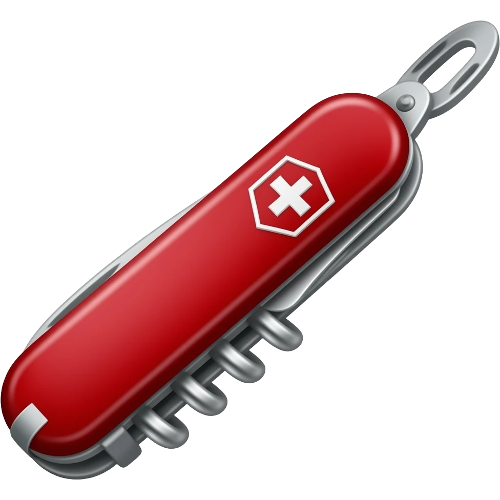 Swiss army knife emoji