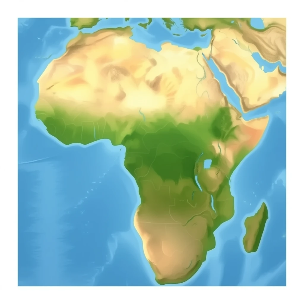 continente africano emoji