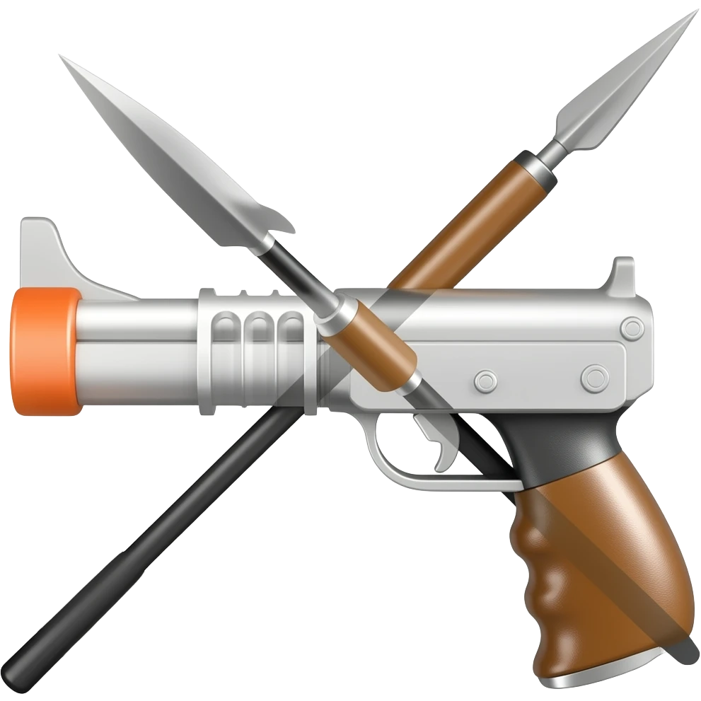 Fishing Spear gun emoji
