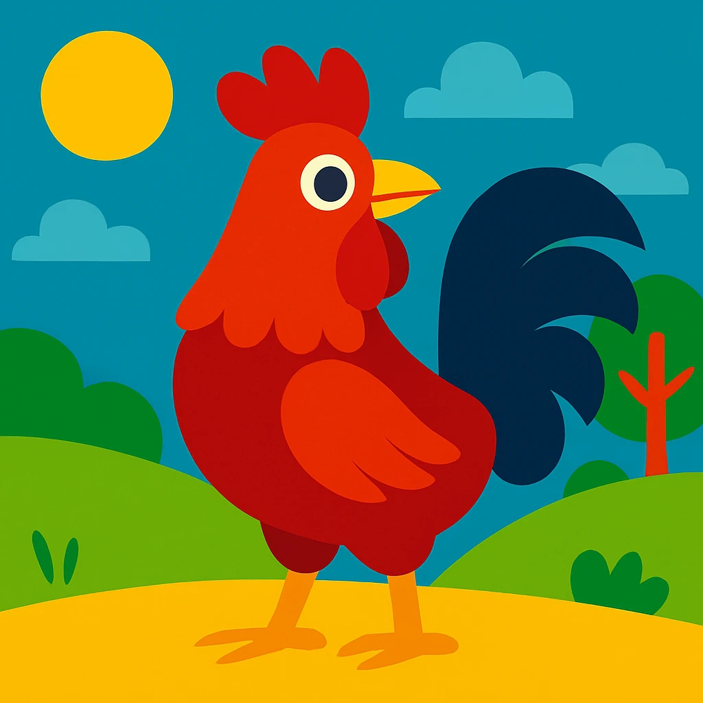 Rooster emoji