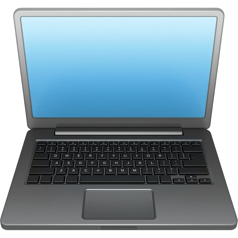 Black Closed Laptop emoji