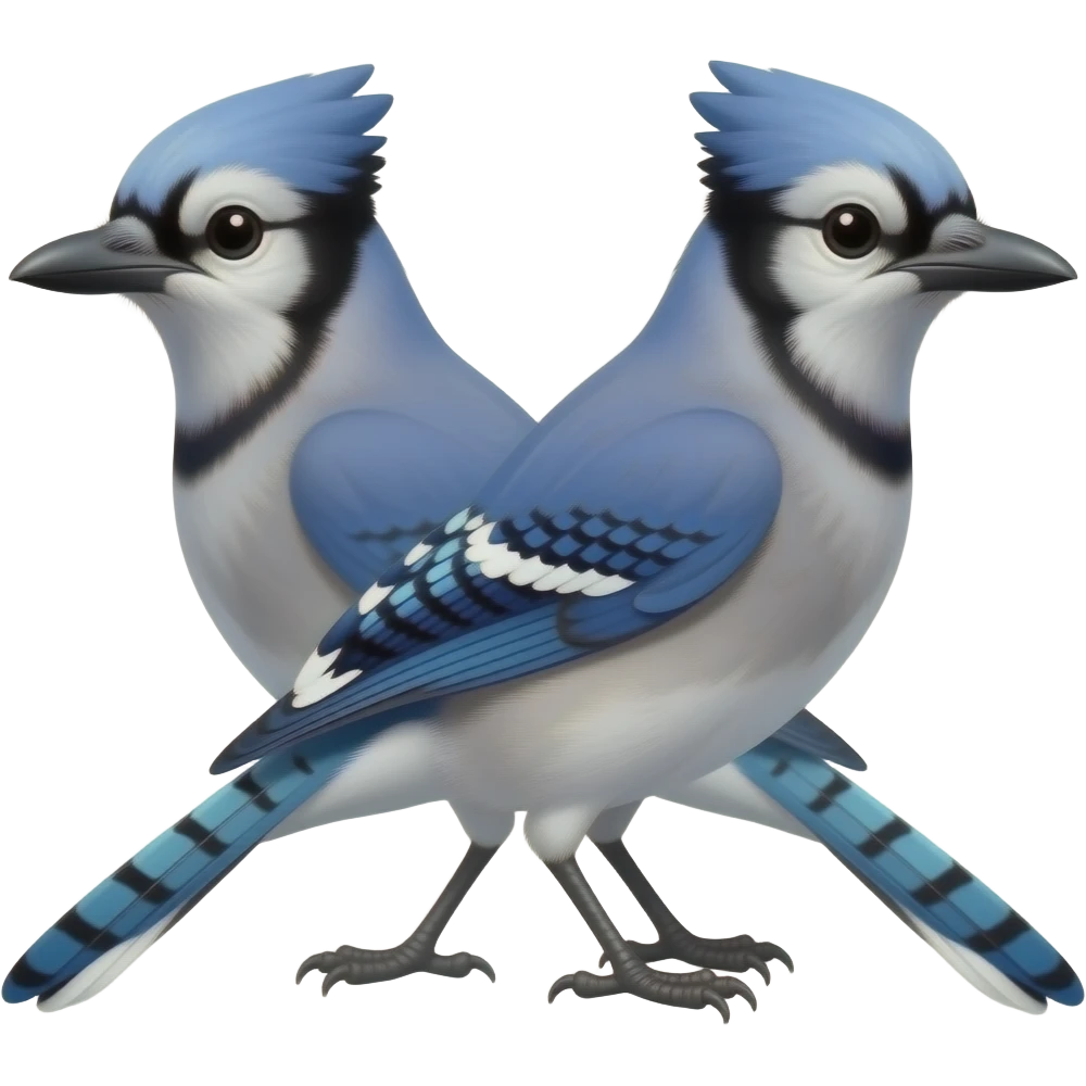 Bluejay emoji