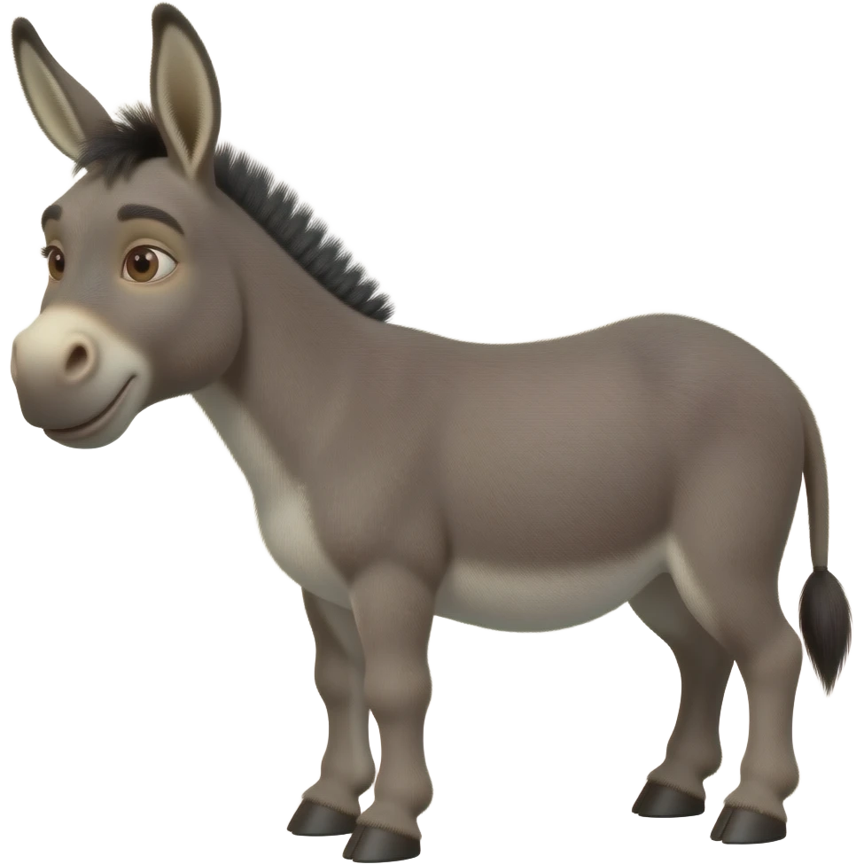 Donkey from shrek emoji