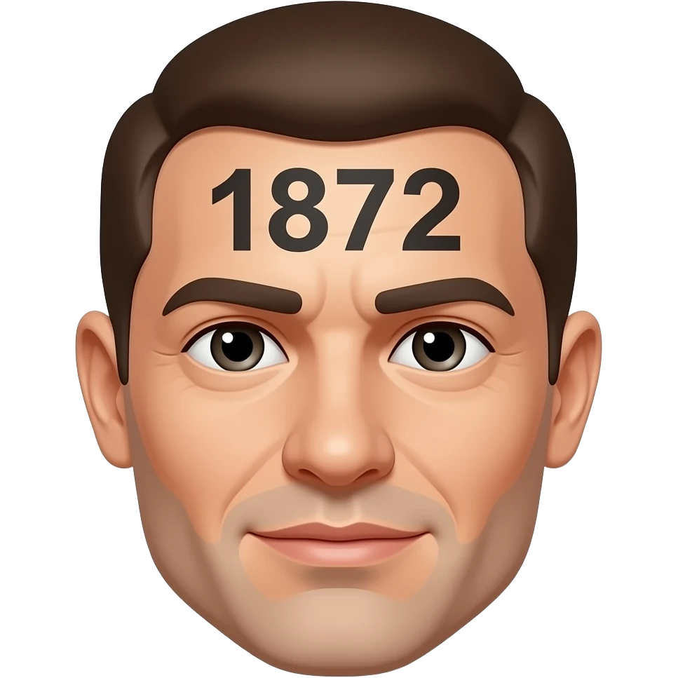 I want two emojis - one that represents 1872 and one that represents 1885 emoji