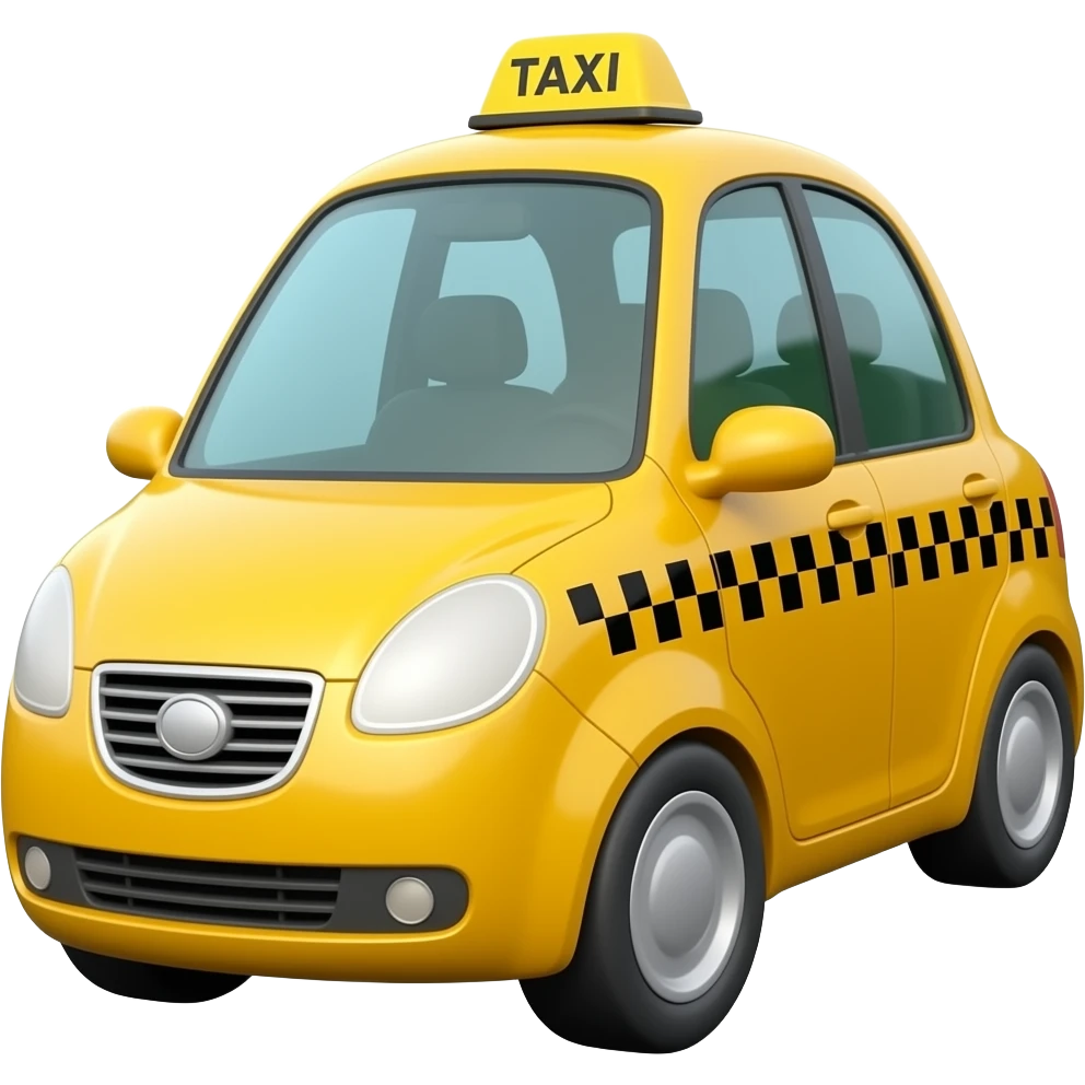 Taxi sedan emoji