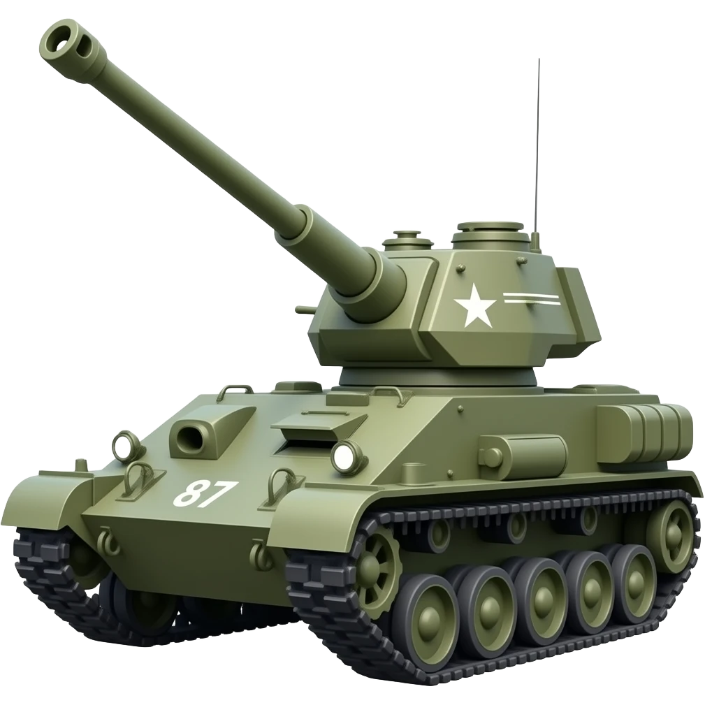 make me aType 87 self-propelled anti-aircraft gun emoji