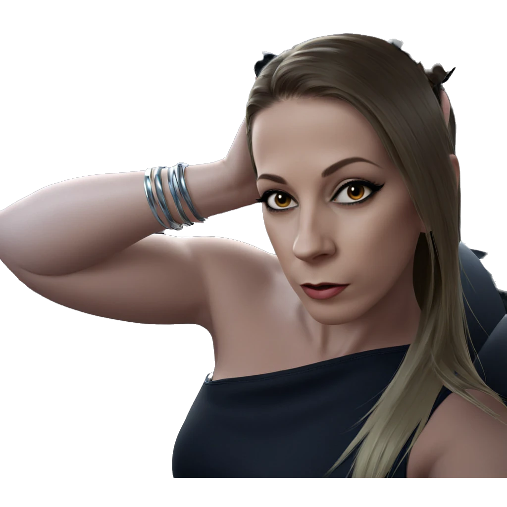 girl with animal ears in car emoji