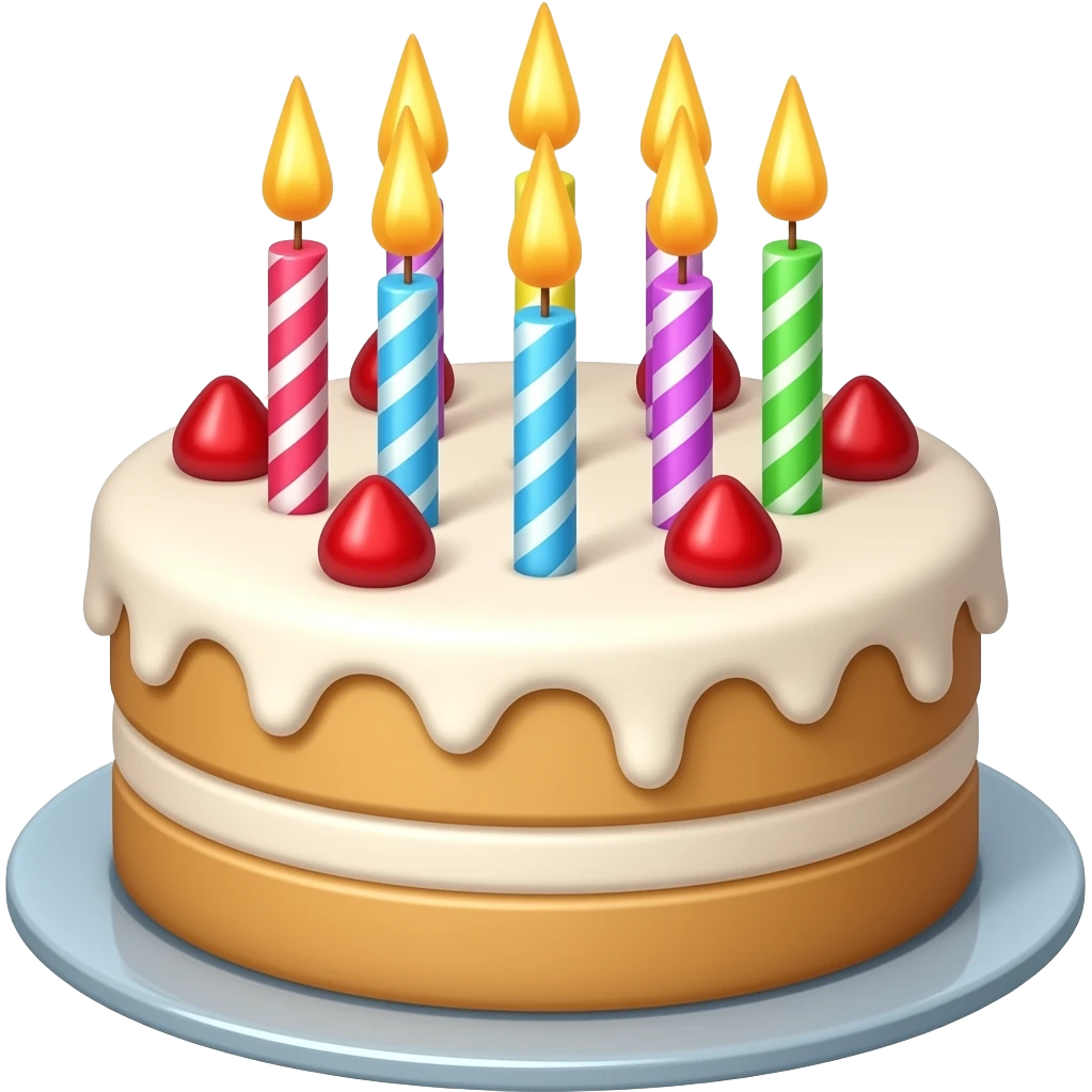 Happy birthday emoji